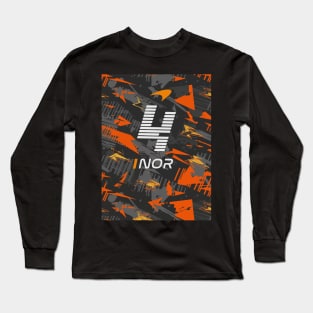 Lando Norris 4 - F1 2023 Long Sleeve T-Shirt